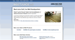 Desktop Screenshot of beetjuicesalt.com